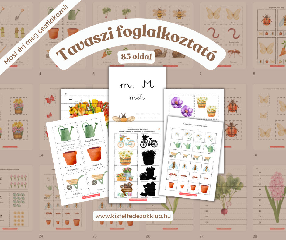 Tavaszi foglalkoztató