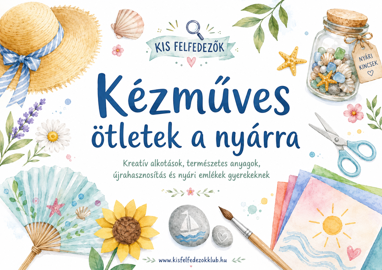Kézműves ötletek a nyárra